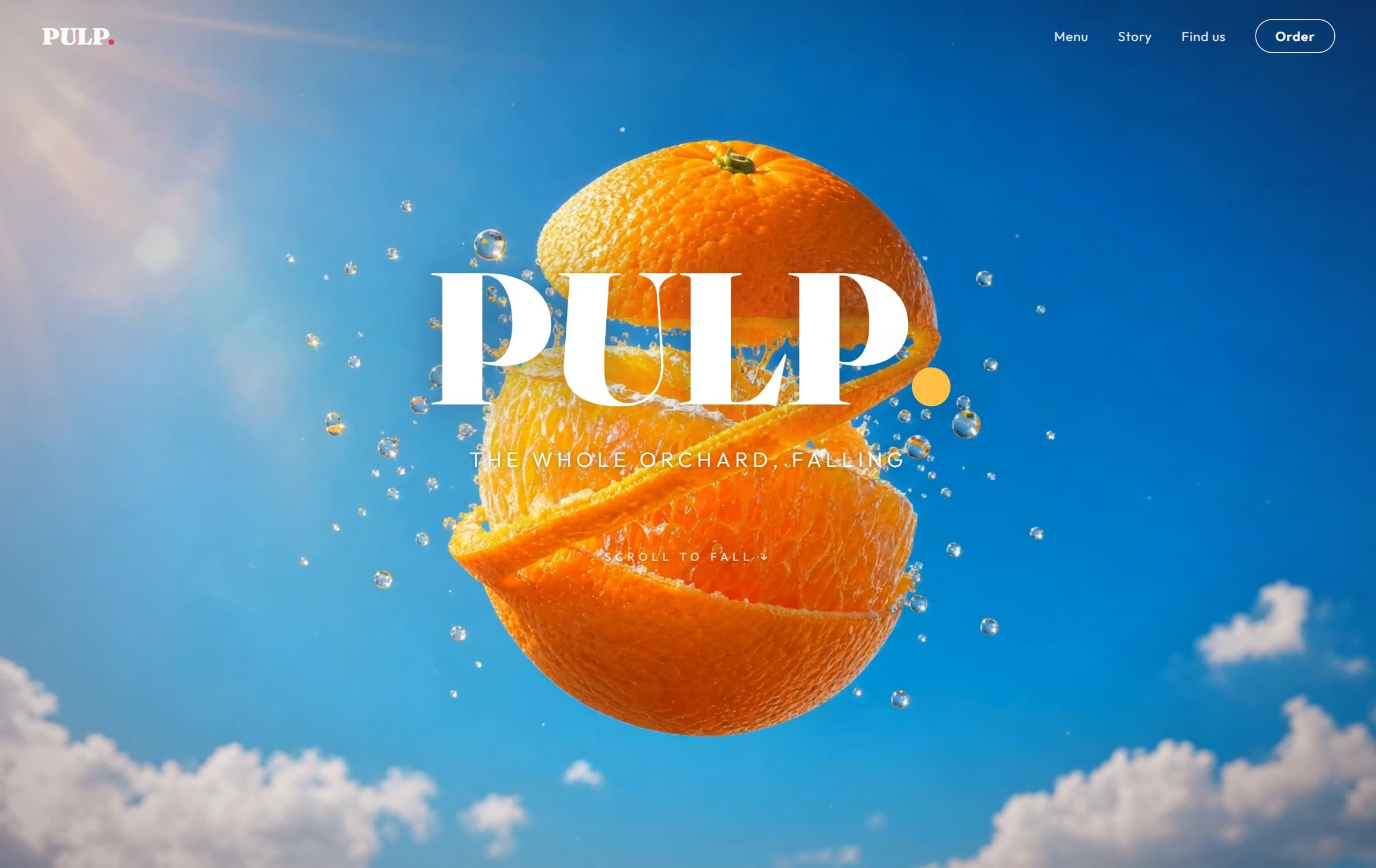 PULP. — the fall begins